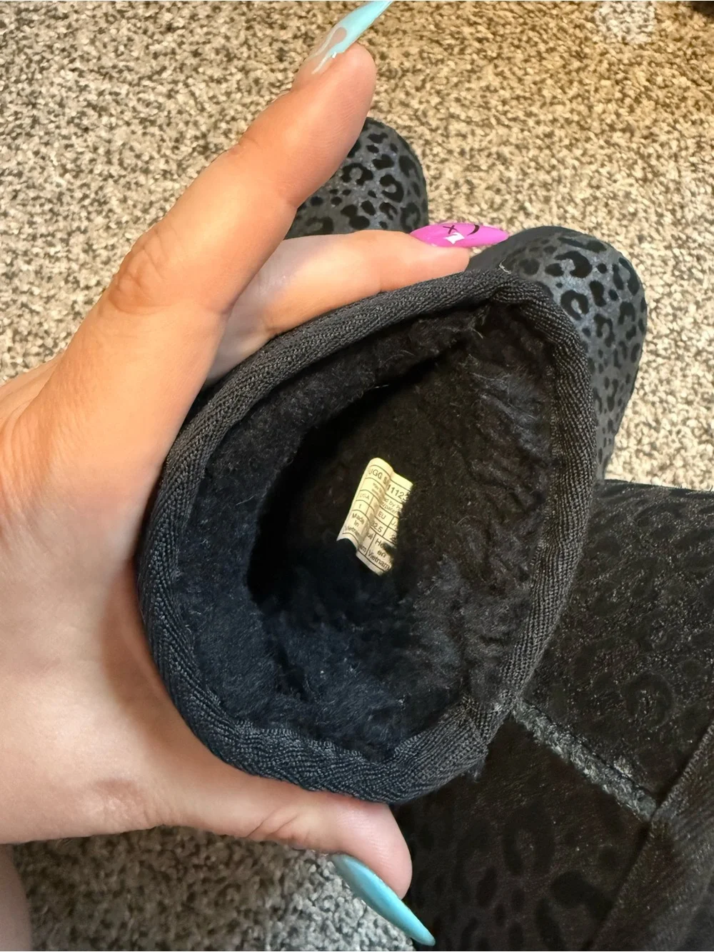 UGG worn couple